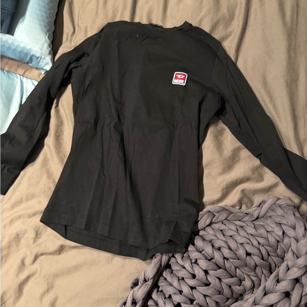 Diesel Black Logo Tee